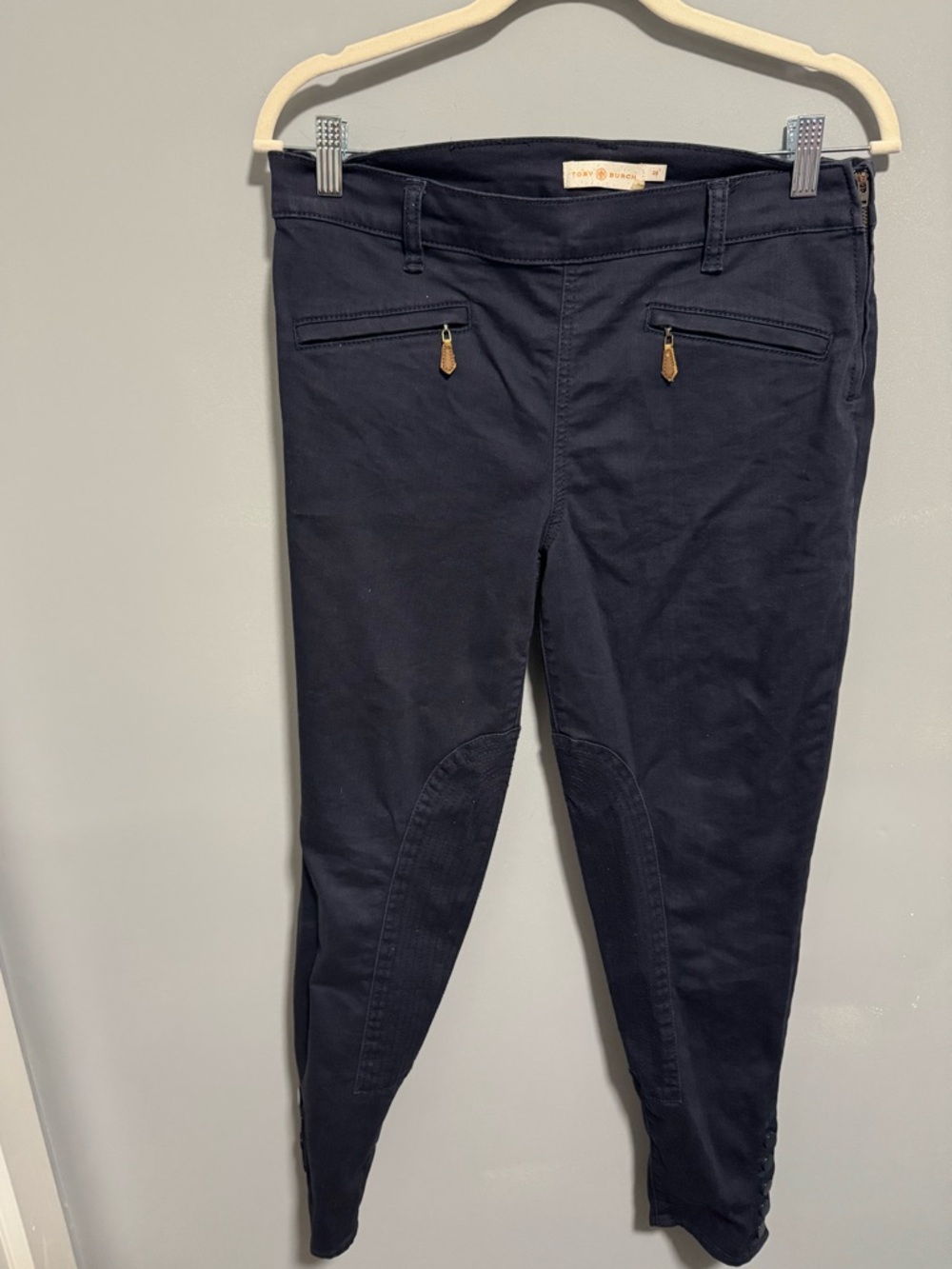 Tory Burch- Navy Infinity Jodhpur Pants. Women’s  Size 28.